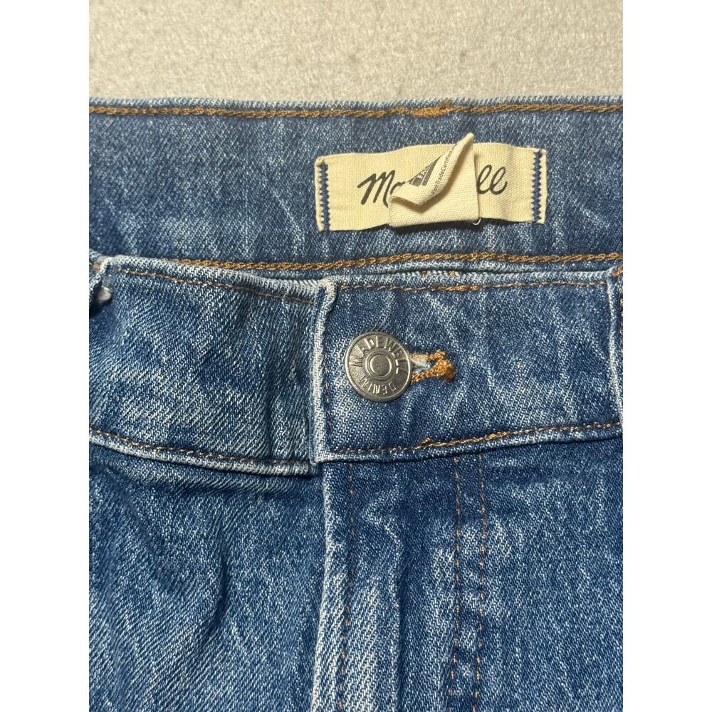 Madewell The Perfect Vintage Wide-Leg Jeans Womens 31 Blue Stretch Denim Relaxed - Picture 9 of 16